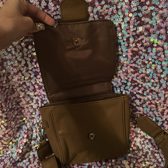 Brown Leather Crossbody Bag - Picture 9 of 10
